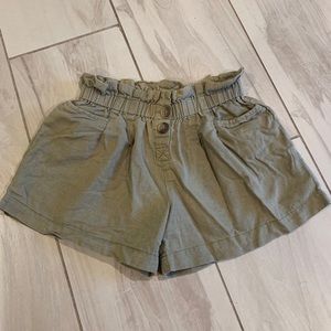 Seed Heritage light khaki girl linen/cotton shorts sz. 8